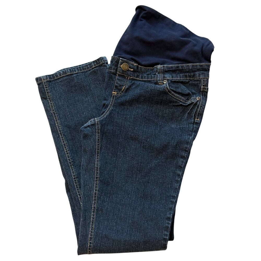 Belly By Design Black Denim Women's Maternity Jeans Size Large